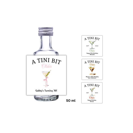 Personalized Tini Bit Older Labels