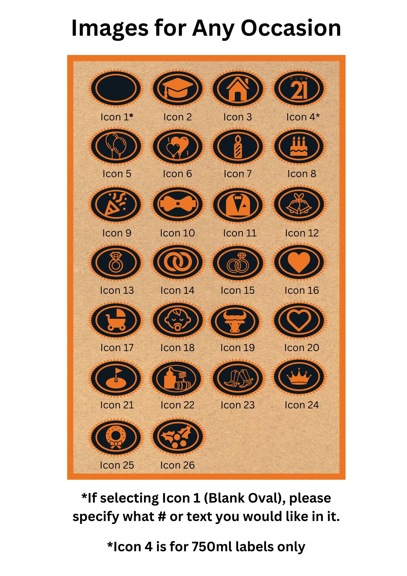 Personalized Vodka Bottle Labels